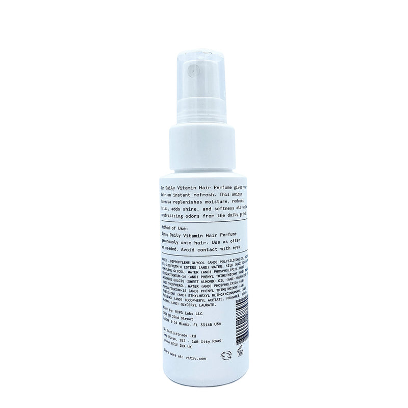 Daily Vitamin Hair Perfume - Long lasting fragrance that refreshes hair, neutralizes odors, all while providing shine, softness & hydration 2.5oz