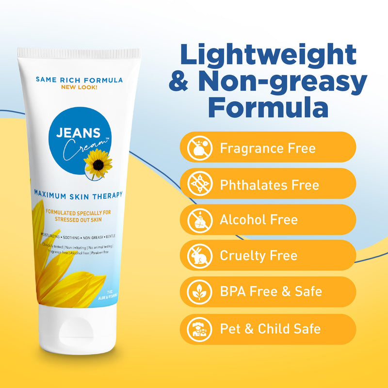 [Australia] - Maximum Skin Therapy Radiation Burn Cream, Moisturizing Vitamin E and Aloe Vera Cream for Compromised Skin, Minor Cuts, Sunburn and More, Non-Greasy Formula, 7 oz 7 Ounce (Pack of 1) 