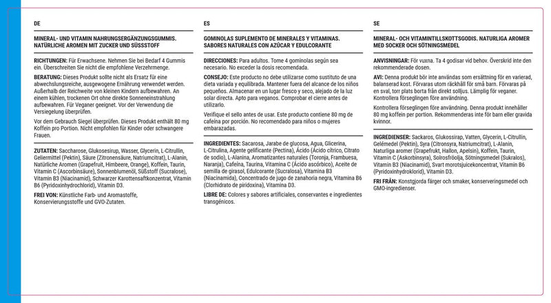 [Australia] - Known Delicious Pre-Workout Gummies – 80mg Caffeine, B Vitamins – Natural Raspberry & Yuzu Flavor – 60 Vegan Gummies, 15 Servings 