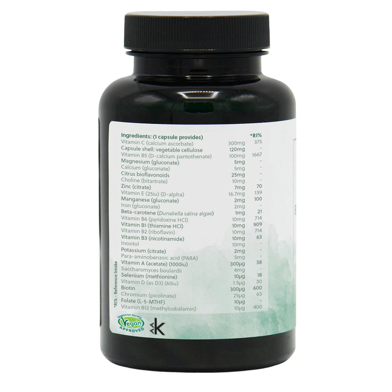 Protecta Immune Formula Supplement - 90 Vegan Capsules - Supports the Normal Function of the Immune System - Vitamin A, B, C, D - Mineral Complex - Non-GMO, Made in the UK - G&G Vitamins