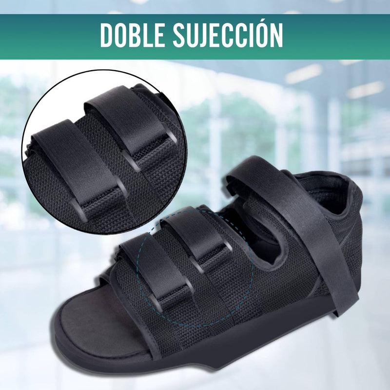 [Australia] - OrtoPrime Post-Operative Shoe with Adjustable Stem Orthopedic Shoes for Foot Surgery Double-Sided Post-Surgical Shoe (Size L (42-44) TALLA L (42-44) 