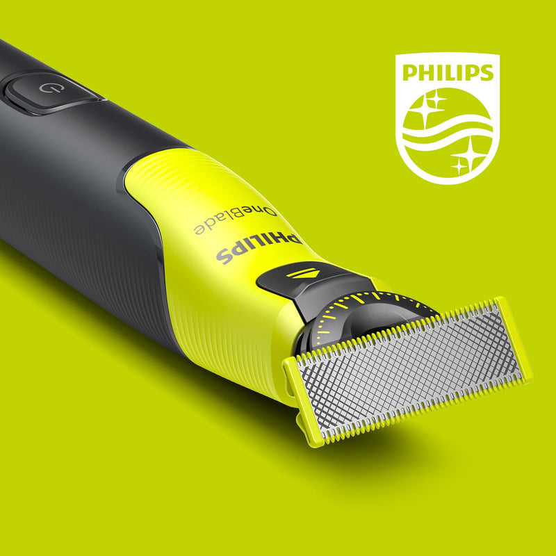 [Australia] - Philips OneBlade 360 Face & Body with app connection - Electric beard trimmer, razor and body groomer with 360 technology, adjustable 5-in-1 trimming attachment, 1x body kit, QP4631/30 incl. 2 x 360 blades & app connection (new design) 