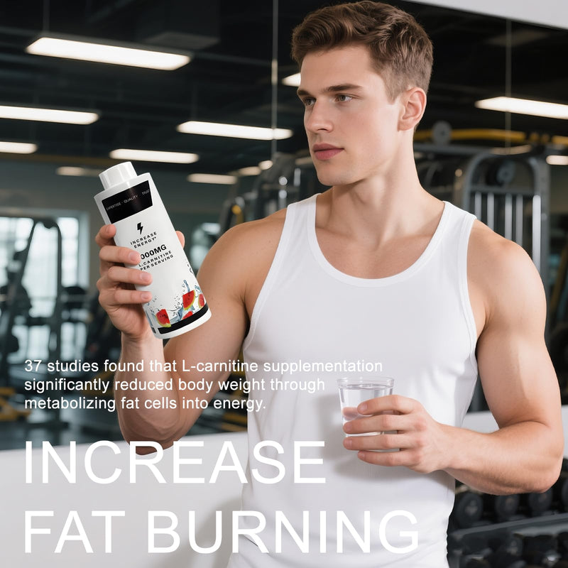 [Australia] - Liquid Carnitine 3000mg ‚Äì Energy & Metabolism Support with Acetyl L-Carnitine ‚Äì Watermelon Flavor ‚Äì 31 Servings 