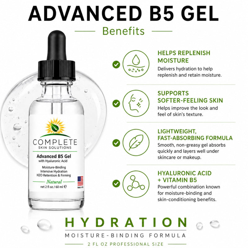 Advanced B5 Gel with Hyaluronic Acid 2 oz