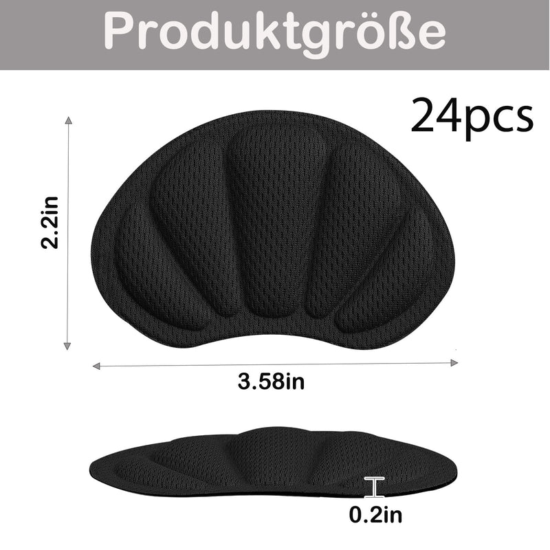 [Australia] - Pack of 24 heel pads, heel pads shoes, heel protection, shoe heel repair, heel protection for shoes, heel pads for shoes that are too big, heel friend, heel pad 