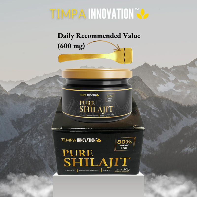 [Australia] - Authentic Himalayan SHILAJIT, 100% Pure Himalayan Shilajit, Potent Premium Resin with 85+ Trace Minerals and 80% Fulvic Acid, Shilajit Pure Himalayan Organic, for Men and Women 30g 1.05 Ounce (Pack of 1) 