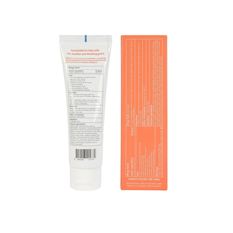 [Australia] - G. Total Gum Care for Bleeding Gums. Rapid Relief Sensitive Teeth. SLS Free Natural Ingredients. Made by Dentists. 