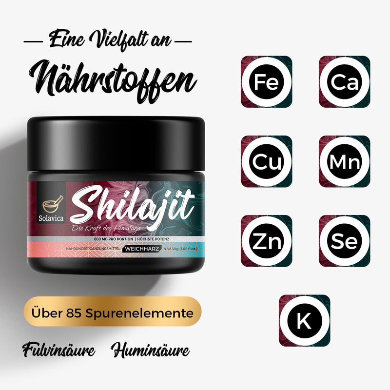 [Australia] - Shilajit, Original Pure Shilajit resin, the original from the Himalayas, highest potency, vegan, 600mg per serving (pack of 2) 1 piece (pack of 2) 