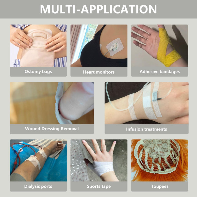 [Australia] - Adhesive Remover Spray,No Sting Medical Adhesive Remover for Skin,Ideal for Ostomy Patients,Sensitive Skin and Bandage Removal,Alcohol Free,50 ml 50mL 