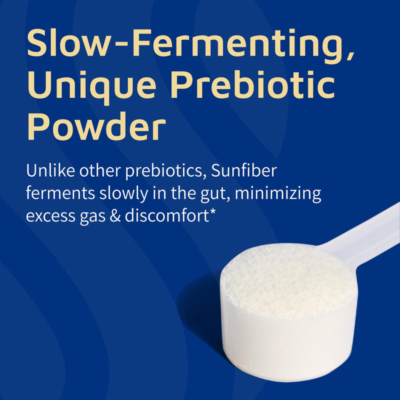 [Australia] - Tomorrow's Nutrition, Sunfiber, Prebiotic Fiber Supplement for Digestive Health, Low FODMAP, Gluten-Free, Unflavored, 30 Servings 