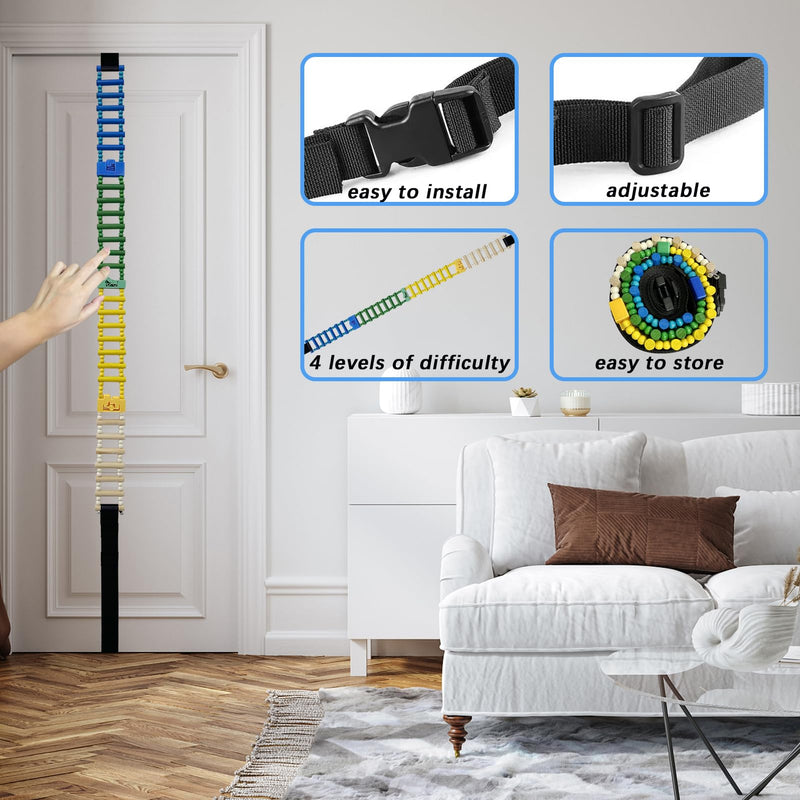 [Australia] - Shoulder Pain Relief Wooden Finger Ladder, Physical Therapy Equipment for Shoulders, Hand Therapy Ladder for Rehabilitation, Fingers, and Joints, Ideal for Chronic Muscle Pain Recovery （2.0 Version） 