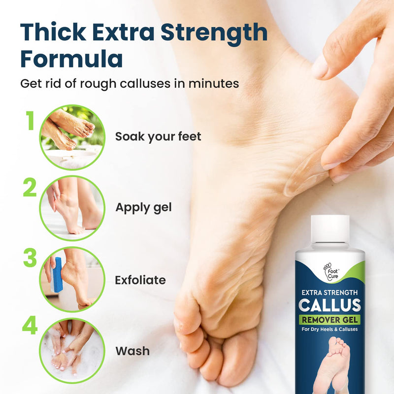 [Australia] - Tea Tree Oil Foot Soak with Epsom Salts for Foot Pain, Soreness, Athletes Foot - Odors Callus Remover for Feet with Extra Strength Gel & Foot Pumice Stone Set - Easy Way to Remove Hard Calluses 