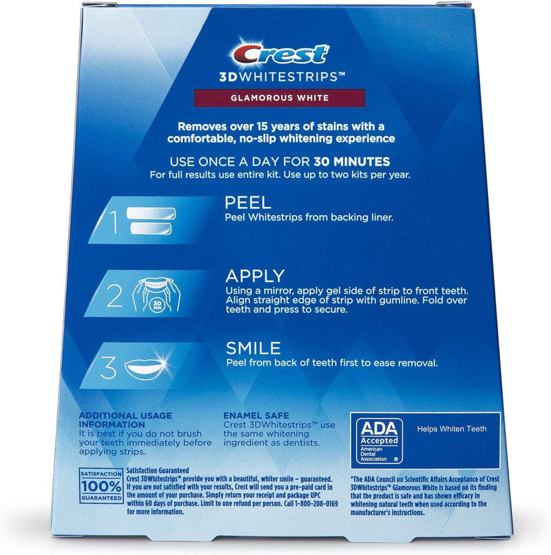[Australia] - Crest 3D White Glamorous White Whitestrips - 28 Strips (Packaging May Vary) 