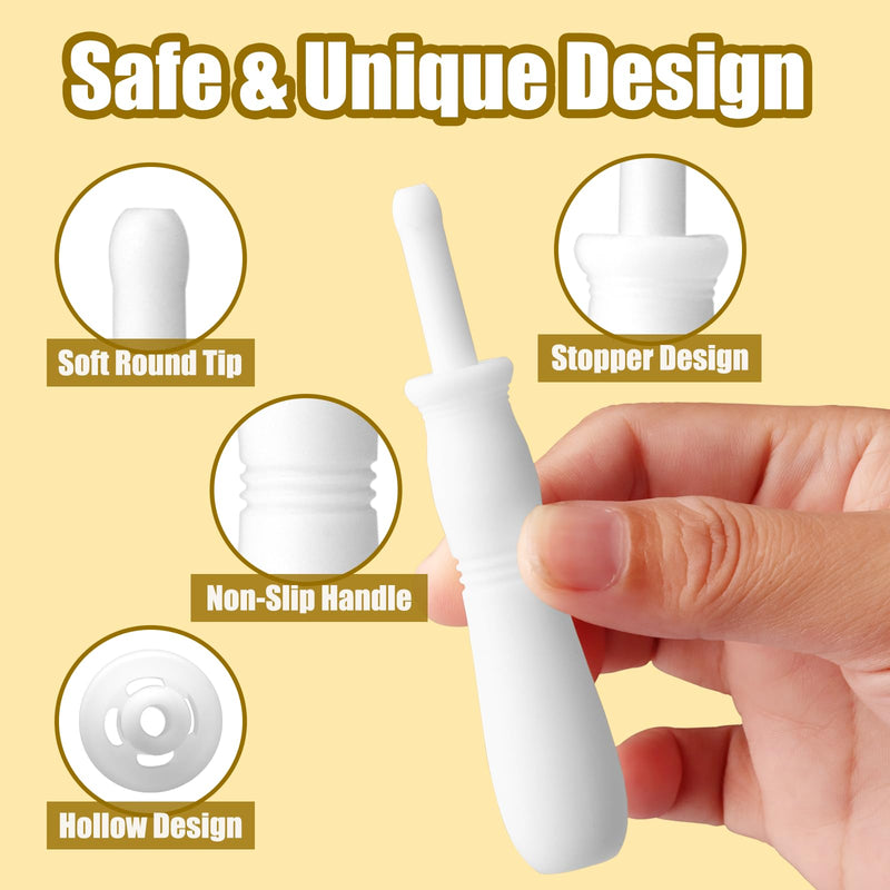 [Australia] - Gas and Colic Reliever for Babies, 20 Counts Baby Gas Colic Passer, Natural Solution for Baby Colic and Gas Relief, Effective Instant Constipation Relief for Babies + 6 Alcohol Prep Pads 