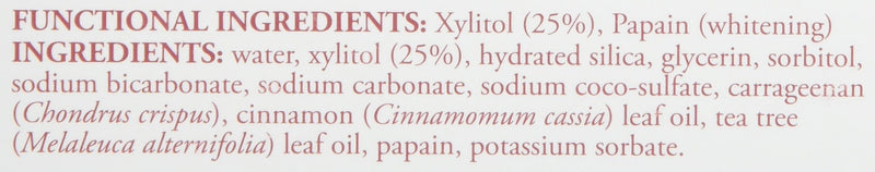 [Australia] - Now Foods Xyliwhite Cinnafresh Toothpaste Gel 6.4 Ounces (Pack of 4) 