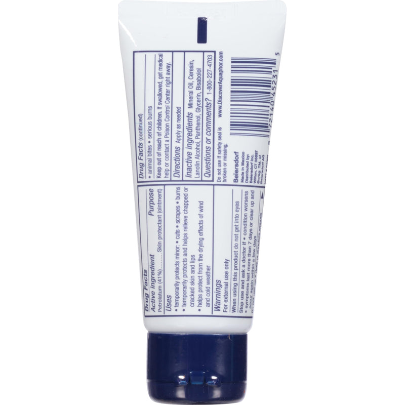 Aquaphor Advanced Therapy Healing Ointment, Multipack, 3 x 1.75 OZ | Clinically Proven Skin Protectant Moisturizer for Cracked, Irritated or Dry Skin Relief, Dye and Fragrance Free 1.75 Fl Oz (Pack of 3)