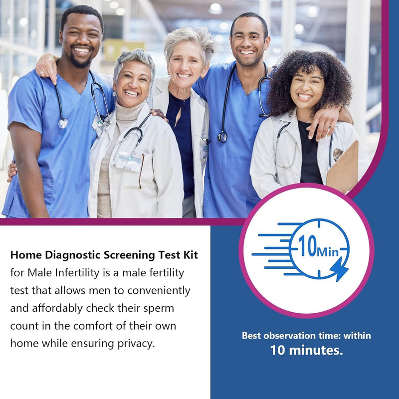 [Australia] - Fertility Home Test Kit for Men-Trak Plus Male Fertility Testing System- Shows Normal or Low Sperm Count- Easy to Read Results-Convenient, Accurate, Private 