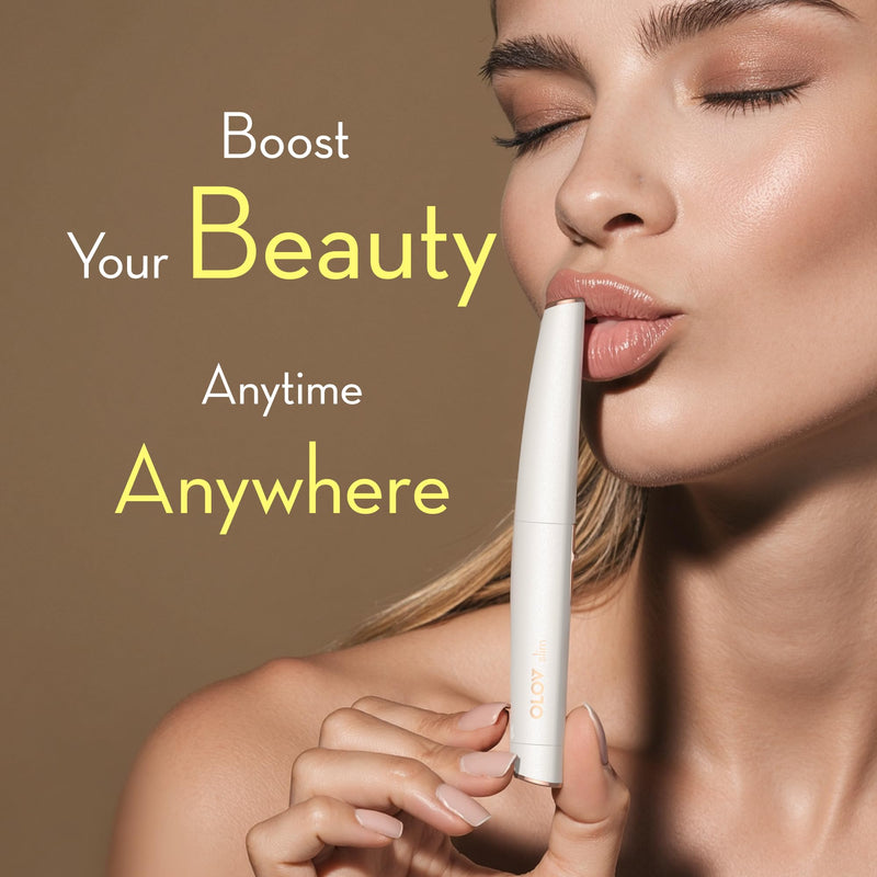 [Australia] - Facial Hair Removal for Women, Painless Eyebrow Trimmer with Pivoting Head, Electric Battery Operated Body Hair Remover with 2 Replaceable Blade for Face Neck Chin Bikini, White 