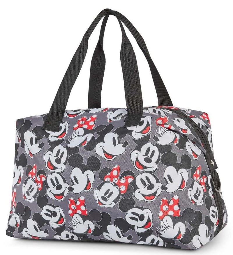 Disney Tote Duffel Bag Mickey Mouse Winnie the Pooh Stitch Weekender Travel Mickey Minnie Mouse