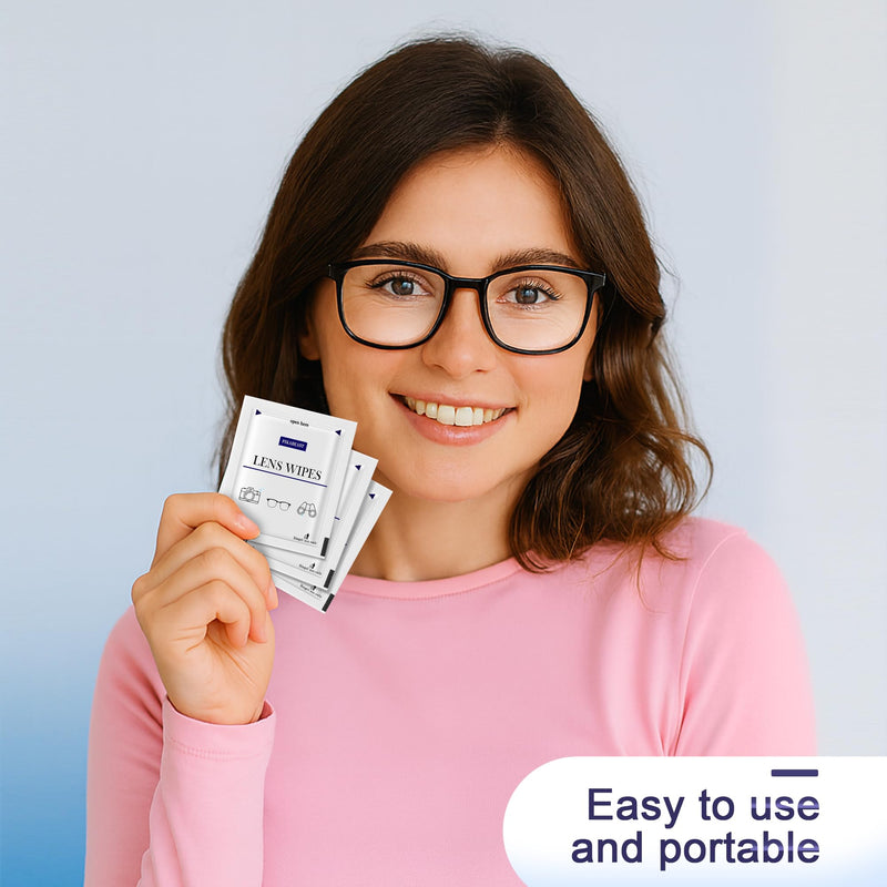 [Australia] - 200 Count Lens Wipes for Eyeglasses, Eyeglass Cleaner Wipes for Cameras, Sunglasses, Phone and Computer - Keep Your Lenses Spotless 