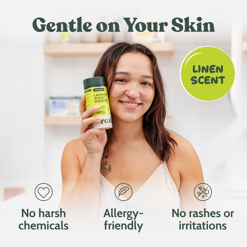 [Australia] - Sustainable Laundry Scent Booster Beads. Linen Breeze Fragrance Laundry Beads. Up to 20 Washing Cycles. Carbon Neutral, 100% Vegan. 
