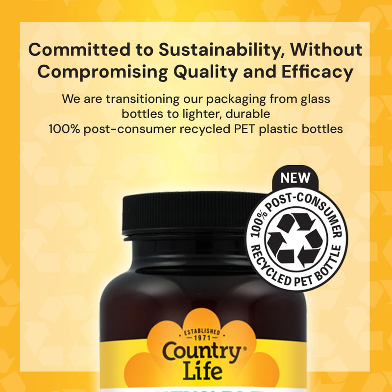 Country Life Acerola Vitamin C Complex 500 mg Chewable Wafers, 90 Count | Berry-flavored daily support for immune health and antioxidant activity with citrus bioflavonoids and rose hips 90 Count (Pack of 1)
