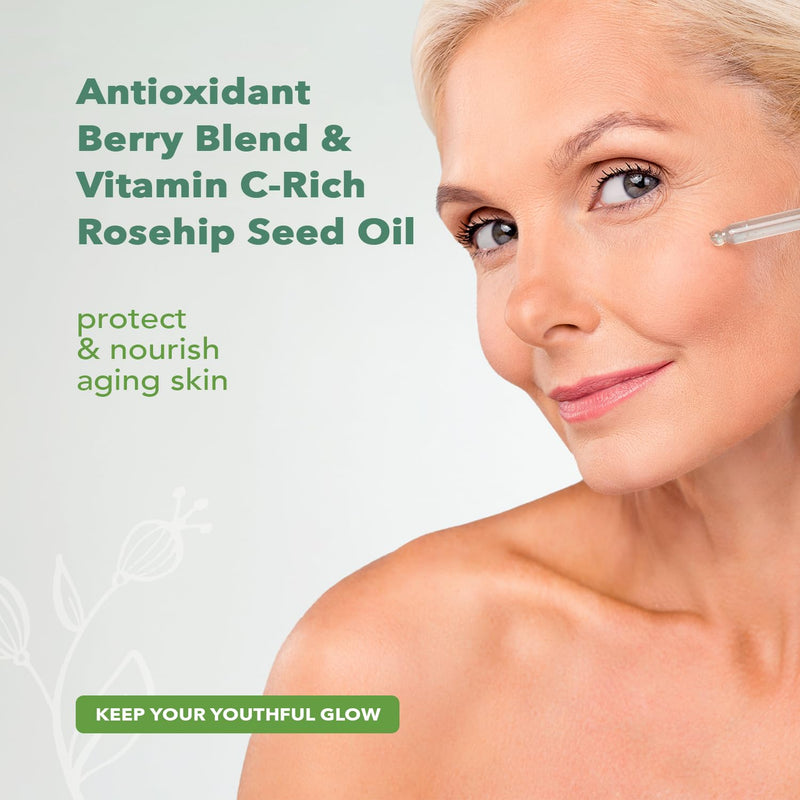 Nourish Organic Age Defence Face Serum, 0.7 Ounce (SOFNRFC90205)