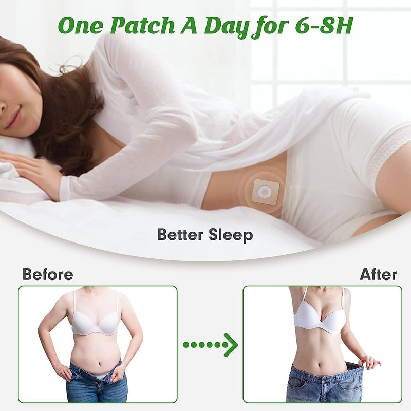 [Australia] - 3 Boxes Mugwort Belly Patch,90Pcs Natural Wormwood Essence Pills and 90Pcs Belly Sticker, Moxa Hot Moxibustion Navel Wormwood Sticker (90) 90 