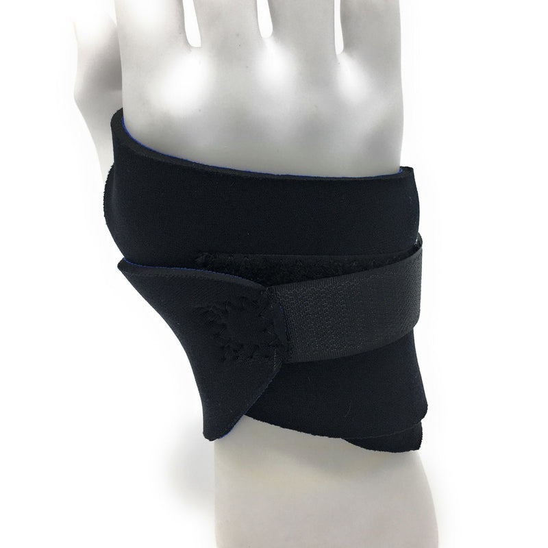 CHAMPION Compression Reversable Neoprene Wrist Support Wraparound, Black