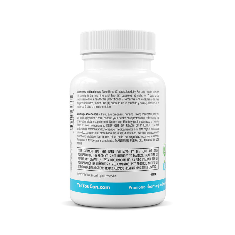 Yes You Can! Natural Detox Pills, Diuretic Cleanse, 21 Capsules, 2 Pack | With electrolytes & vitamins, helps with water retention, gluten free, natural ingredients 21 Count (Pack of 2)