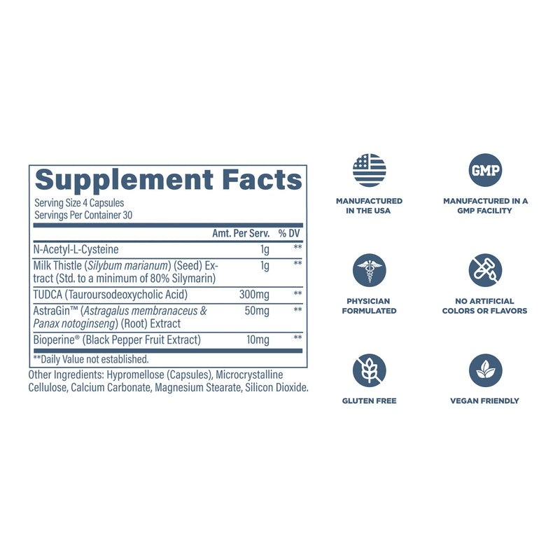 [Australia] - Revive MD Natural Liver Cleanse, Detox, & Repair Pills, Liver Health Support Formula - Milk Thistle Liver Defense Supplement - Inflammation Reducer & Promotes Healthy Liver Function - 120 Capsules 