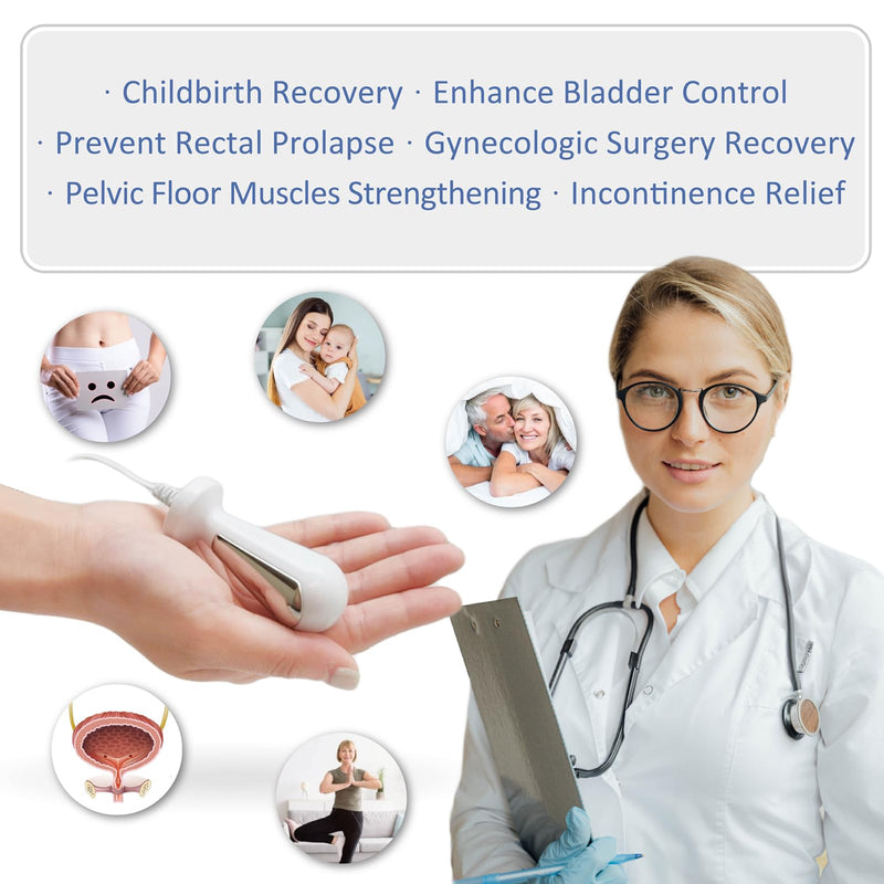 [Australia] - iStim PR-02 probe for kegel exercise, pelvic floor electrical muscle stimulation, incontinence - compatible with incontinence EMS machine Vaginal 