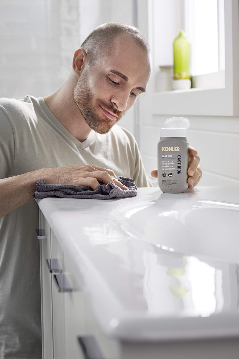 [Australia] - Kohler K-23725-NA Cast Iron Cleaner 8 Fl Oz (Pack of 1) 