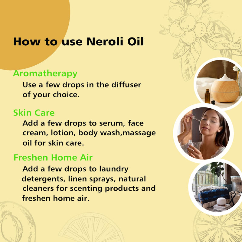 [Australia] - Neroli Essential Oil, 100% Pure, Undiluted, 30ml Neroli 1 Fl Oz (Pack of 1) 