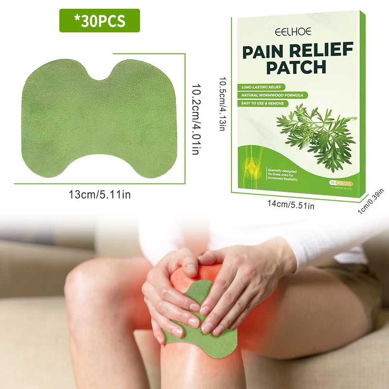 [Australia] - Pack of 30 knee plasters against pain, pain relief patch, knee pain relief plasters, plasters for pain relief in knees, back, neck, shoulders, deep heat for relaxing, loosening muscles, pain relief patch 