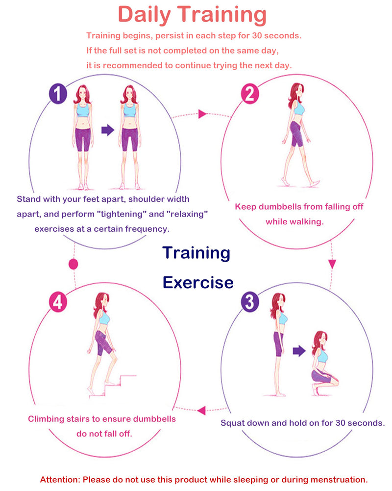 kegel Exercise System, Kegel Exercise Weight Control Set, Food-Grade Silicone: Pelvic Floor Exercise, Pelvic Floor Exercise Devices, kegel Exerciser, Pelvic Floor Muscle