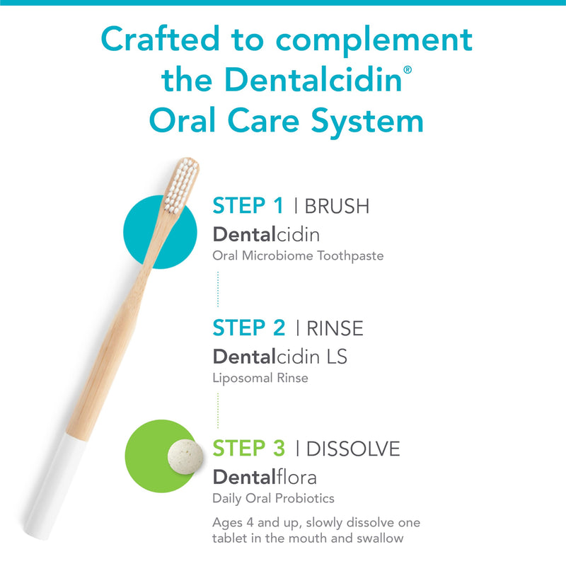 [Australia] - Biocidin Dentalcidin Fluoride Free Teeth Whitening Toothpaste for Adults - Plant-Based Toothpaste - Promote a Healthy Oral Microbiome, Remove Biofilm Plaque (3 Oz) Dentalcidin Toothpaste 