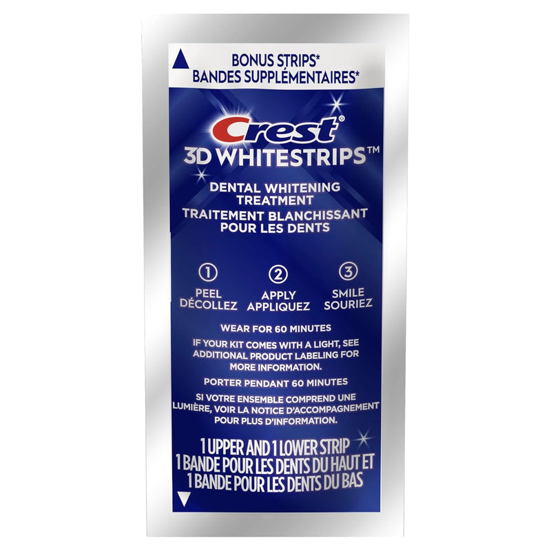 [Australia] - Crest 3D Whitestrips, Professional Effects, Teeth Whitening Strip Kit, 44 Strips (22 Count Pack) 