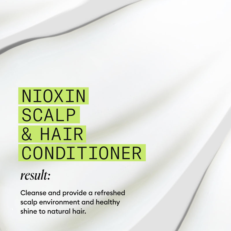 NIOXIN System 2 Scalp Care | Conditioner | Hair Thickening For Natural Hair | Scalp Health | For Natural Hair with Progressed Thinning | Boost Hair Density with Niacinamide & Biotin | Refreshed Scalp 16.9 Fl Oz (Pack of 1)