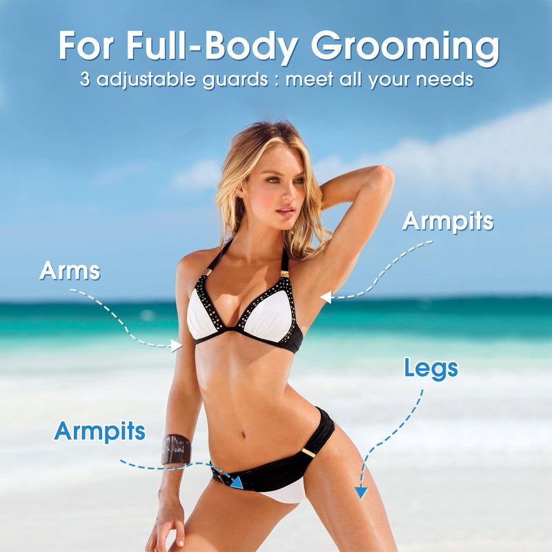 [Australia] - Bikini Trimmer for Women & Men - Pubic & Body Hair Removal, Facial Hair Trimmer 