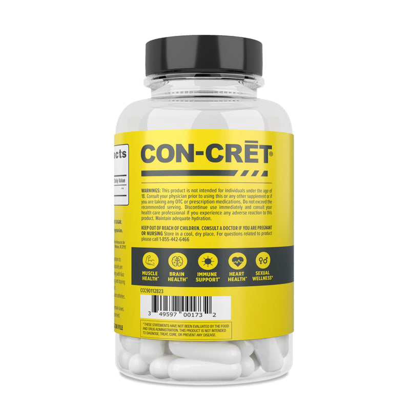 [Australia] - Creatine HCl Capsules | Supports Muscle, Cognitive, and Immune Health | Creatine Pills (90 count) 90 Count Capsules 
