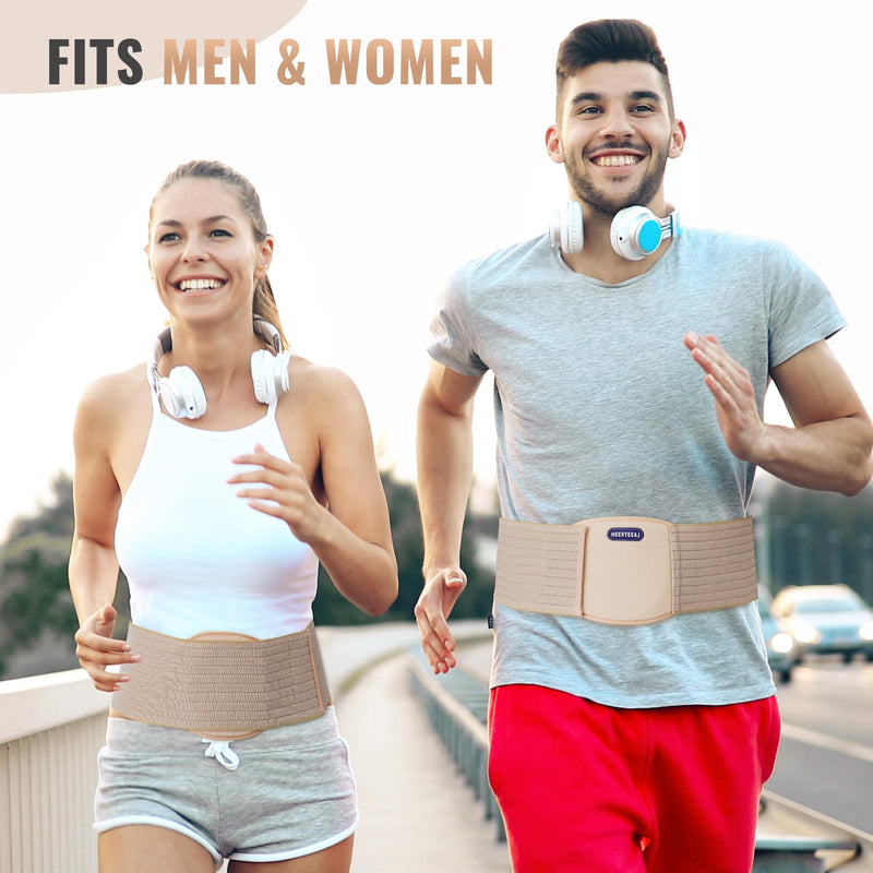 [Australia] - Umbilical Hernia Belt | Abdominal Hernia Belt for Men & Women | Belly Button Umbilical Hernia Binder w/ 1 Hernia Compression Pads | Ventral, Epigastric & Post Surgery Support Belts Medium 