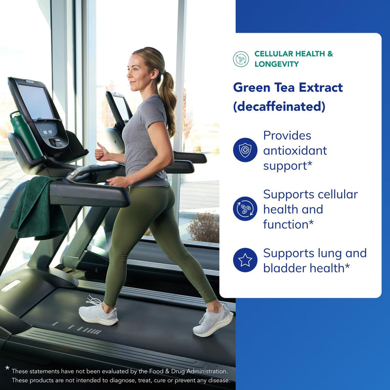[Australia] - Pure Encapsulations Green Tea Extract (Decaffeinated) | Hypoallergenic Antioxidant Support for All Cells in The Body* | 60 Capsules 60 Count (Pack of 1) 