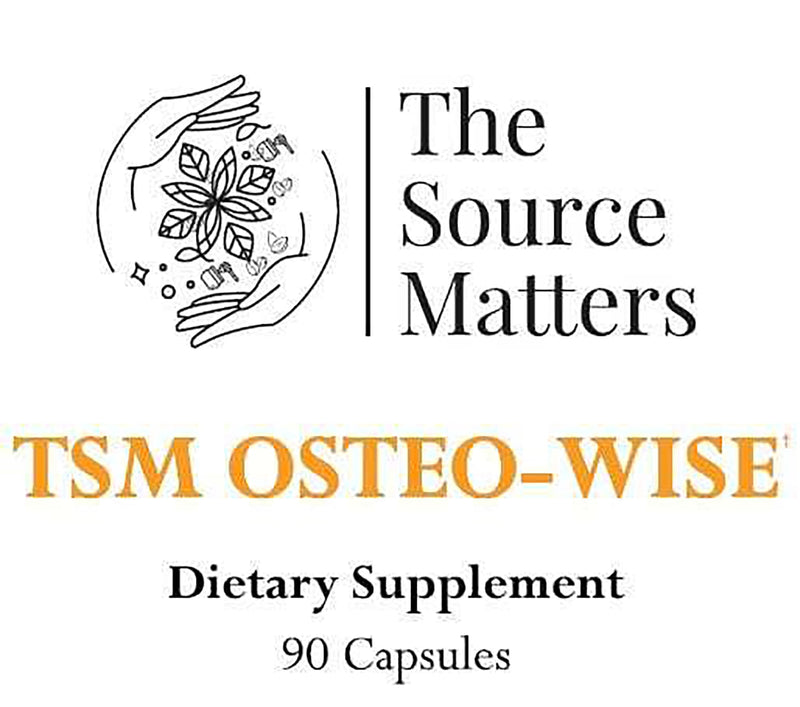 Osteo-Wise - Bone Health Formula Comprehensive Bone Support with Calcium, Magnesium, Vitamin D3 & K2 for Optimal Strength and Absorption (90 Capsules)
