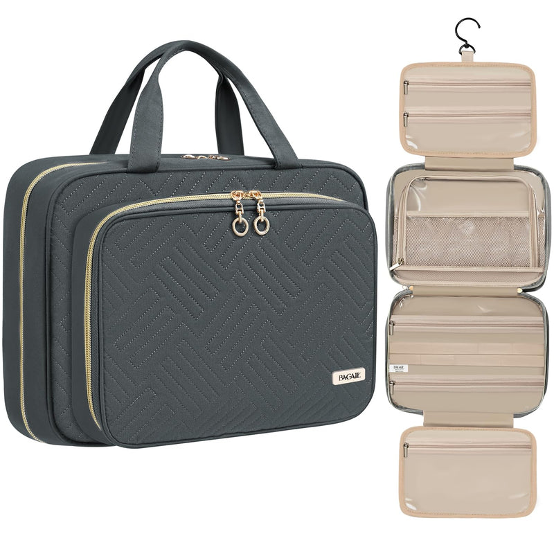 BAGAIL 10 Set Packing Cubes and Hanging Toiletry Bag