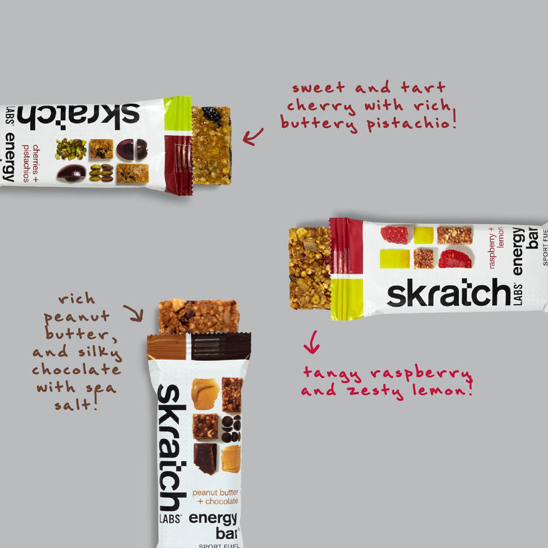[Australia] - SKRATCH LABS Energy Bar | Variety Pack (12 pack) | Plant Based Healthy Snack | Low Sugar, Plant Protein, Ancient Grains | non-gmo, gluten free, soy free, vegan, kosher 12 Count (Pack of 1) 