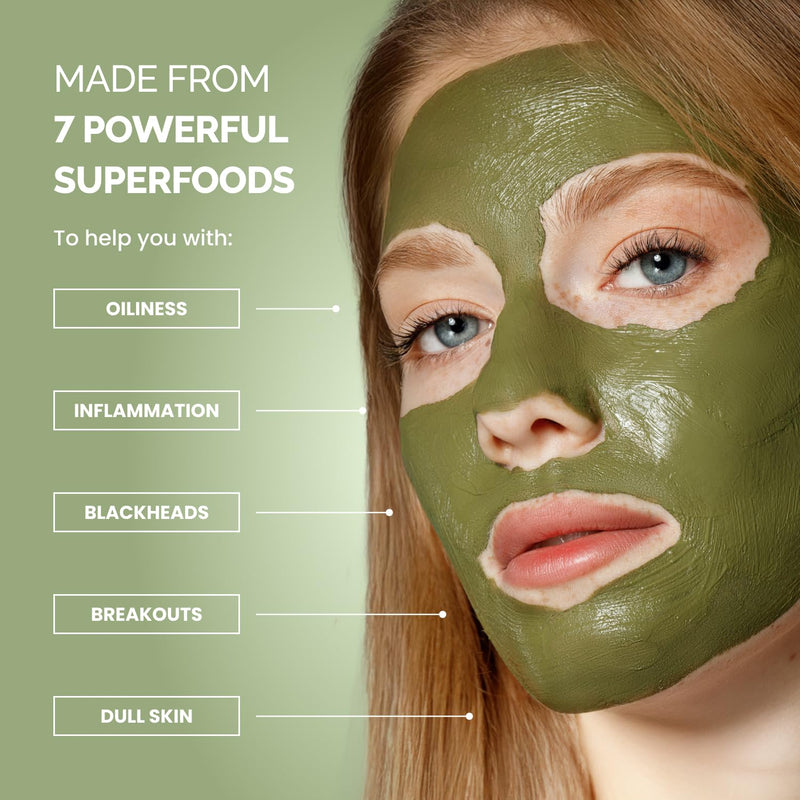 [Australia] - PLANTIFIQUE Hand Mask for Dry Hands – 8 Pairs Moisturizing Gloves with Shea Butter and Korean Skincare Clay Mask – Hydrating Mud Mask with Avocado & Superfoods 