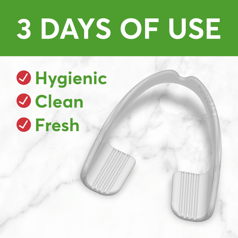 [Australia] - Plackers Grind No More Night Guard, Nighttime Protection for Teeth, BPA Free, Sleep Well, Ready to Wear, Disposable, One Size Fits All, 16 Count 