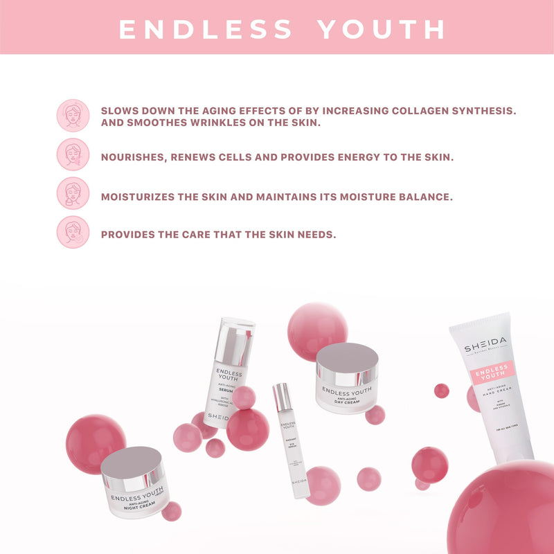 SHEIDA Endless Youth Collagen Boosting Face Serum | Anti-Aging Face Serum | Reduces fine lines & wrinkles