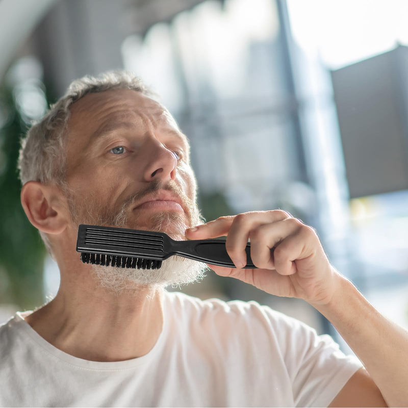 [Australia] - 12 Pcs Barber Neck Duster Brush, for Hair Cutting Barber Duster Soft Cleaning Face Brush Styling Fits for Hair Cutting and Home Use 